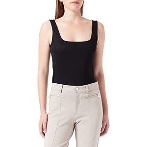 s.Oliver BLACK LABEL dames t-shirts mouwloos, 38, zwart, 38