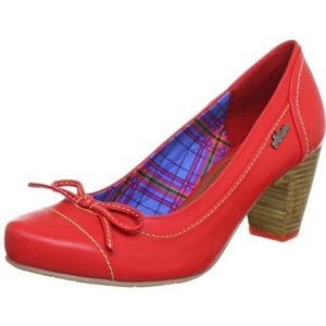 s.Oliver Casual pumps voor dames, Rood Chili 533, 42 EU
