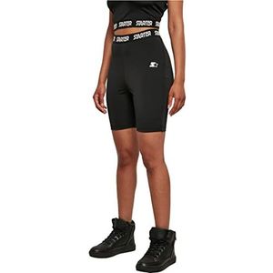 STARTER BLACK LABEL Dames Ladies Starter Logo Tape Cycle Shorts, M