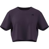 Adidas - Train Essentials - Workout T-shirt - Paars - Korte Mouwen