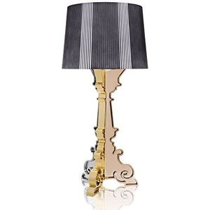 Kartell Bourgie, tafellamp, dimmer, meerkleurig titanium