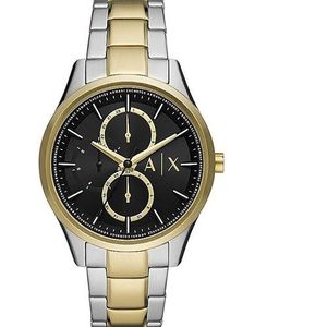 Armani Exchange Multifunctioneel horloge voor heren, ten minste 50% gerecycled roestvrij staal, 42mm kastmaat
