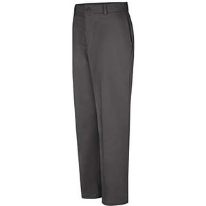 Red Kap Men's Wrinkle-Resistant Cotton Work Pant, Charcoal, 28x30