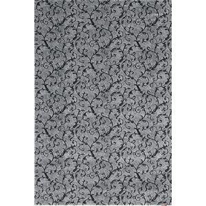 AGNELLA Agnus Matilda tapijt - tapijt 100% Nieuw-Zeelandse wol geweven met Wilton-technologie modern vintage retro 160x240 grafiet