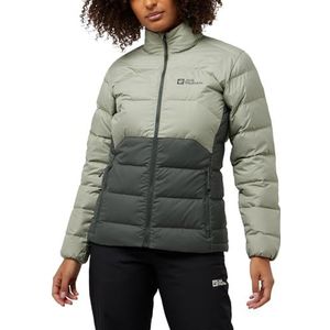 Jack Wolfskin - ATHER - Winterjack - Slate Green - Dons - Hoog Gesloten Hals
