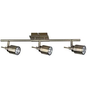 Spot-Light plafondlamp Vera Rail, 3 lampen, oudmessing SP-2096311