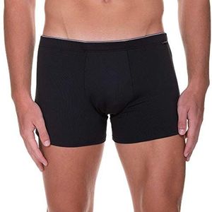 bruno banani Heren Short Rib Made Boxershorts, zwart (007), M