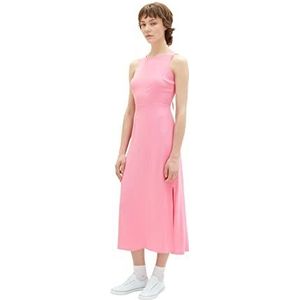 TOM TAILOR Denim Dames 1036606 jurk, 31685-Fresh Pink, XXL, 31685 - Fresh Pink, XXL