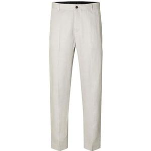 SELETED HOMME Slhreguar-Will Linen TRS Noos, zand, 50