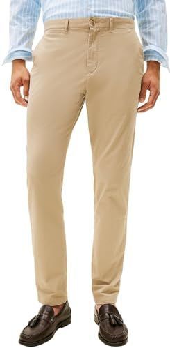 Tommy Hilfiger Heren Core Harlem Essential Twill MW0MW41997 Chino, Beige, 28W/28L