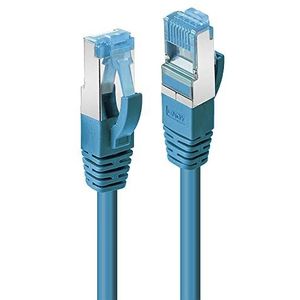 Lindy Cat.6A S/FTP netwerkkabel, koper, LSOH, 500 MHz, blauw, 30 m