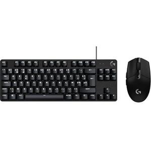 Logitech G G305 Lightspeed Draadloze Gaming Muis, HERO sensor, 12.000DPI, lichtgewicht, G413 TKL SE Mechanisch Gaming Toetsenbord - verlicht toetsenbord met tactiele mechanische schakelaars, US INT'L