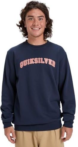Quiksilver - Graphic Sweatshirt - Blauw - Heren