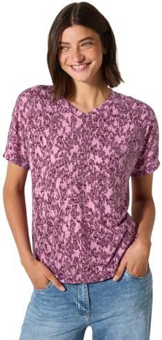 Cecil T-shirt voor dames, cherry blossom roze, XL