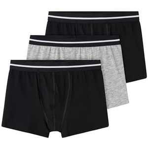 NAME IT Basic boxershorts voor jongens, verpakking van 3, zwart 2, 104 cm