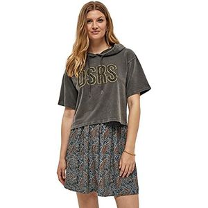 Desires Dames Hilda Hoodie Tee Hooded Sweatshirt, Zwart, XS