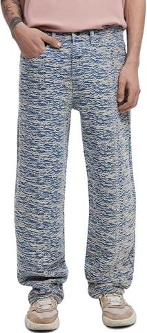 Desigual - Gemêleerde Spijkerbroek - Multicolor - Lange Spijkerbroek