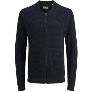 JACK & JONES Heren Jjotto Knit Zip Cardigan Aw25, sky captain, S