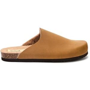 Scholl Jackie Clog, damespantoffels, 35 EU, Bruin, 35 EU