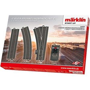 Märklin Start up 24900 - C-spoor aanvullende verpakking C1, modelspoor H0