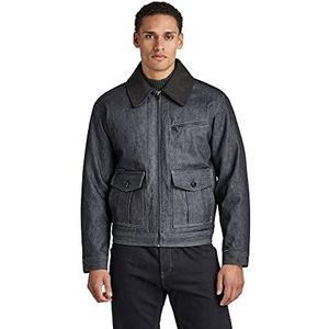 G-STAR RAW Men's P3 Jacket, Blue (Raw Denim B988-001), XXL