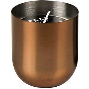 SPAAS Geurloze kaars in metalen cup, ± 30 uur - brons