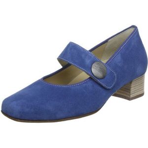 Hassia Evelyn, breedte J 5-303372-18000 dames Mary Jane lage schoenen, Blauw 3200, 40 EU X-breed
