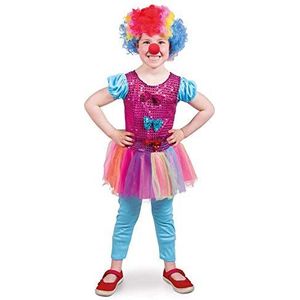 Folat 63204 - Clownkleding voor meisjes, maat S, meerkleurig
