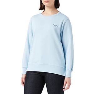Pepe Jeans Calista Crew Sweatshirt voor dames, 516, gedateerd blauw, XS