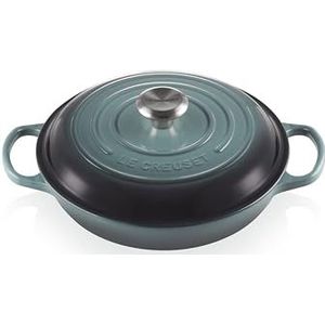 Le Creuset Campagnard in Geëmailleerd Gietijzer, 26 cm, 2 liter, Ocean, 21180263602430