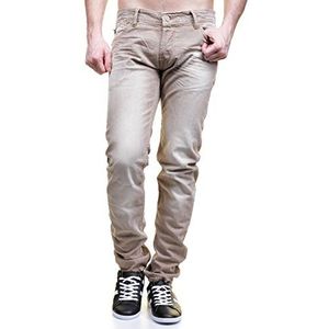 Japan Rags Basic jeans, recht en heren - beige - W32/L34
