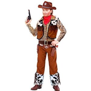 WIDMANN 36778 Costume Cowboy Vest 11/13 158 CM # 3677