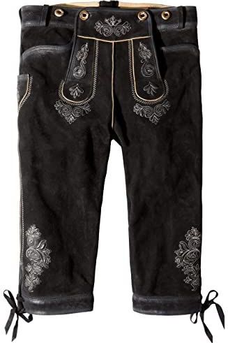 Stockerpoint - Herenbroek - Zwart - Lederhose Justin4