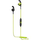 Philips Actionfit Sportkopfhörer SHQ6500CL/00 Sportkopfhörer Bluetooth (In-Ear, Bluetooth, Schweiß- und wasserfest, Earbuds, Rutschfeste Gummikappen, Kevlar-verstärktes Kabel) schwarz/gelbgrün