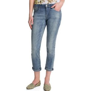 ESPRIT dames jeans R80051 Skinny/slim fit (groen) normale band