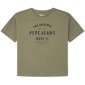 Pepe Jeans Talina T-shirt voor meisjes, groen, 16 jaar, Groen (Leaf Green), 16 jaar