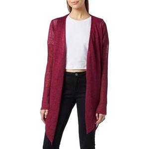 NALLY Dames Cardigan 10410529-NA02, Bordeaux, XS/S, bordeaux, XS/S