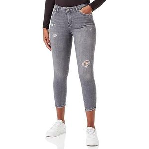 ONLY Onlkendell Reg Sk Zip ANK van de Box Skinny-fit-jeans voor dames, Grey denim, 29W / 32L