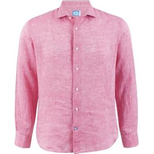 Panareha Linnen Overhemd voor Heren CANNES Roze (XXL)