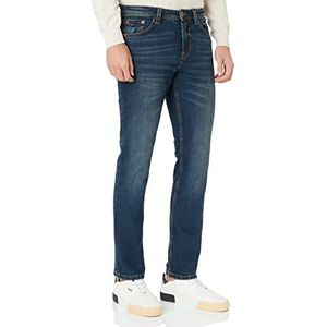 TOM TAILOR Uomini Josh Regular Slim Jeans 1034661, 10127 - Tinted Blue Denim, 40W / 32L
