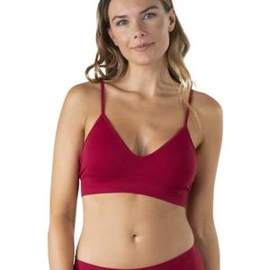 Athena - My Petit Prix damesbeha – naadloos – ultrazachte, ademende microvezel, rekbaar – Oeko-Tex® Standard 100 label, Desir rood, S