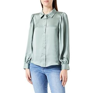 ONLY Dames Onlzora Ls Puff Shirt Noos WVN Blouse, Lily Pad, S