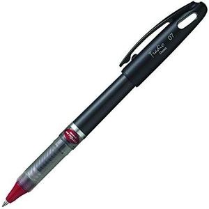 Pentel BL117A EnerGel Tradio Liquid Gel-inktroller, pak van 12 (kleur behuizing zwart) rood