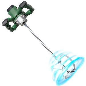 Boormachine met propeller, 1200 W, voor lak, mortel en lijm, elektrische roerder met variabele snelheid, motor van koper, kabel 2 m