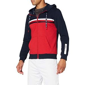 CMP Heren Sweat Jacket Sweatshirt, Salsa-B.Blue, 58