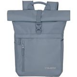 Travelite Basics Handbagage-rugzak, laptoprugzak 15,6 inch, reisrugzak, roltopfunctie, 60 cm, 35 liter, blauw (rook), 60 cm/35 Liter, Klassiek