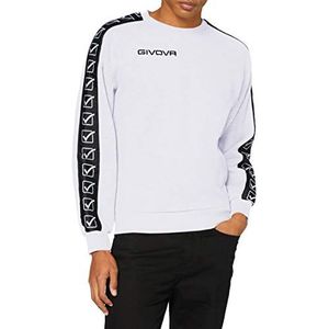 Givova Sweatshirt met band voor heren, met ronde hals