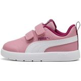 PUMA - Courtflex V3 - Sneakers - Roze/Wit