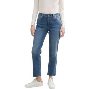 TOM TAILOR Dames Jeans Kate, 10118 - Used Light Stone Blue Denim, 29W / 30L