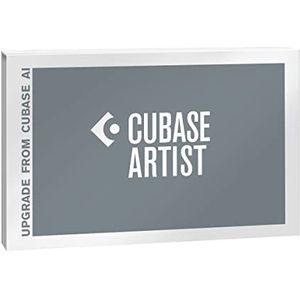 Steinberg Cubase Artist 13 upgrade voor Cubase AI 12/13, opnamesoftware voor studiotoepassingen en thuisopname (workflow & prestaties geoptimaliseerd, audio/MIDI en instrumentsporen)